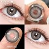 FUNSACHY 1 Pair Blue Contact Lenses for Eyes Natural Colored Contact Blue Eyes Lenses Korean Contacts Lenses Yearly Green Pupil