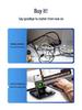 R13 Foldable 3-in-1 Wireless Charger for iPhone, Earbuds, Watch - Fast Charging