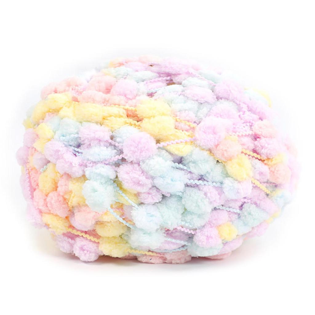 Пряжа для вязания крючком Мягкая вкусная пряжа Разноцветная пряжа для вязания Ткацкая пряжа для вязания шарфа, свитера, поделок крючком 100 г/моток