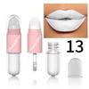 CmaaDu Face Lipstick, Red Lip Gloss Two -in -one Matte Cup Is Easy To Color