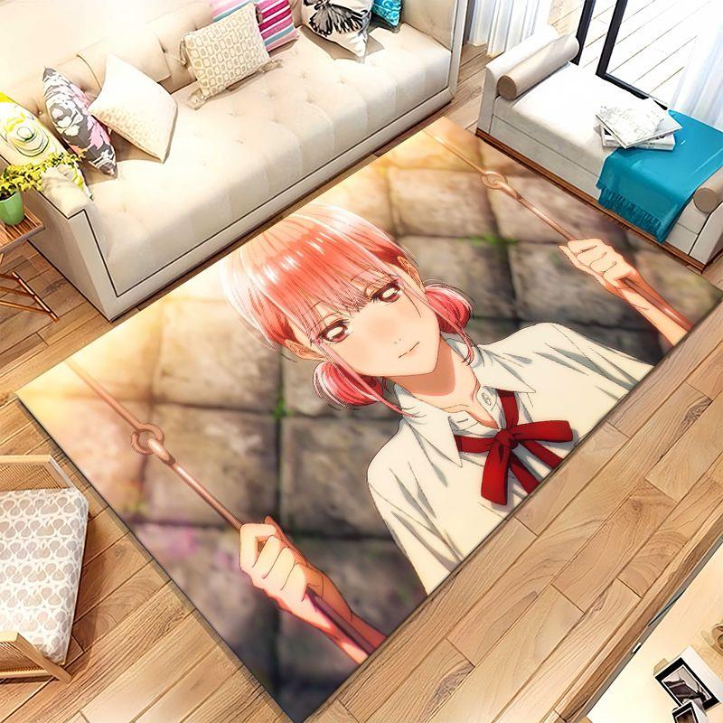 Аниме Синяя Коробка Ao No Hako Love Hina Мультфильм Гостиная Нескользящий Ковер для Пола Мягкий Ковер для Спальни Детского Дивана, Домашний Декор Придверный Коврик