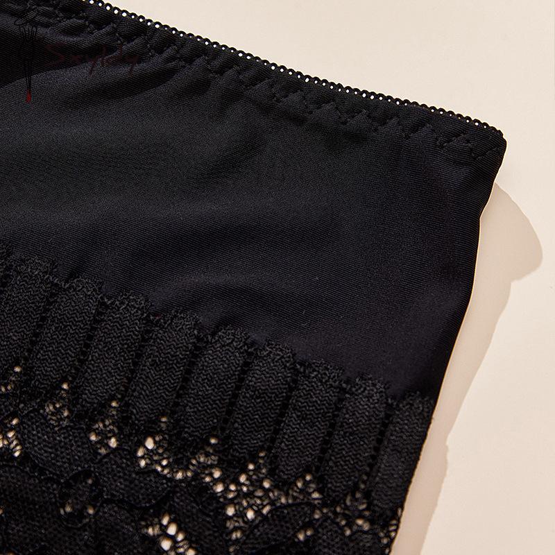 Женские сексуальные кружевные трусы-боксеры с открытой спиной, средней талией, дышащие прозрачные трусики для женщин