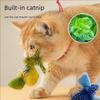 Flying Bird Cat Toy Self-entertainment Bird-Shaped Realistic Bird Sound Cat Toy Vivid Chirping Simulation Bird Interactive Cat