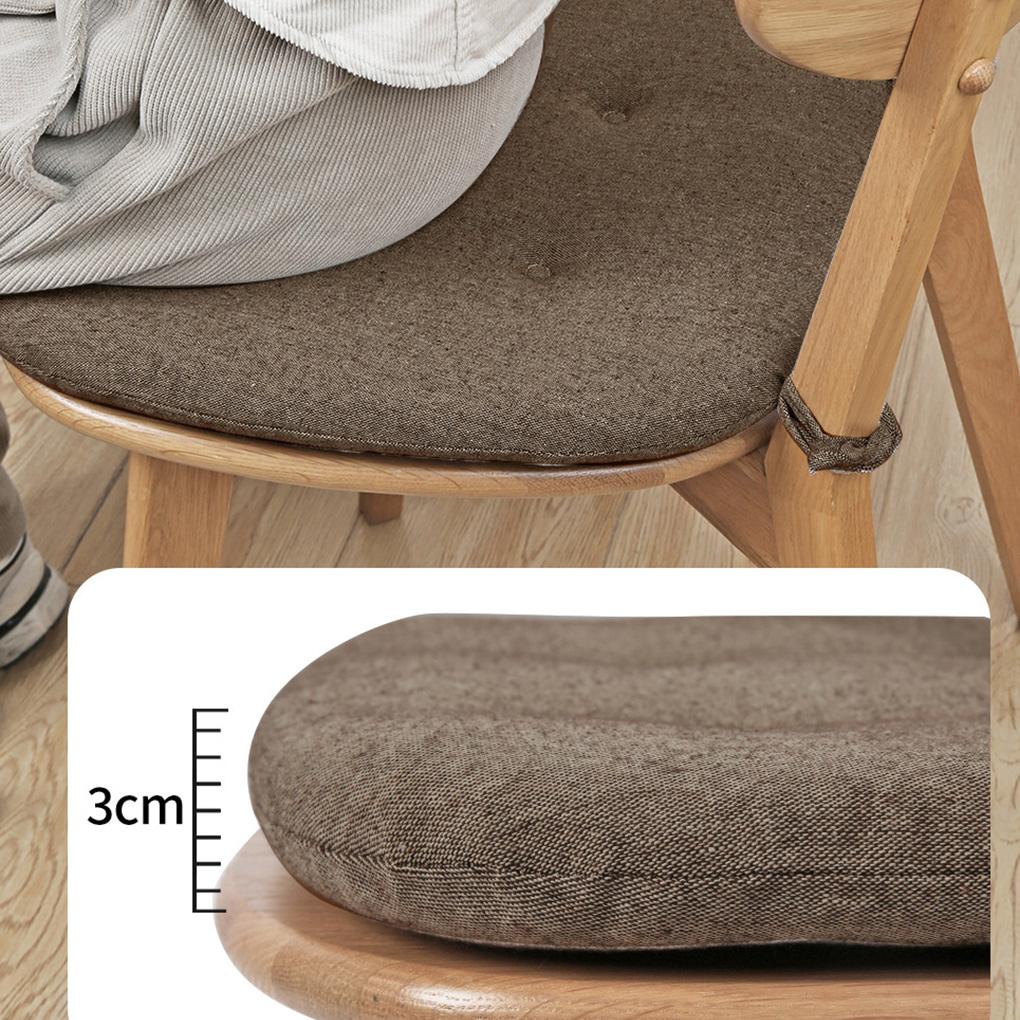 Сиденье для обеденного стула, табурета, подушки для стула с завязками, противоскользящие, для автомобиля, для улицы, для дома, кухни, сада, офиса