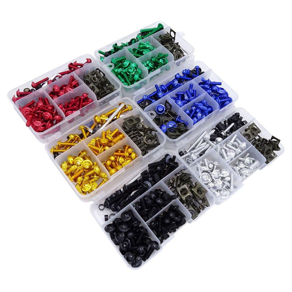 Motorcycle Fairing Bolts Kit Bodywork Fastener Clip Motorcycle Screws Full Fairing Bolts Kit