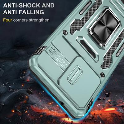 Серия Armor Чехол для Motorola Edge 40 Neo 5G PC+TPU Чехол для телефона с подставкой/Защитой для объектива