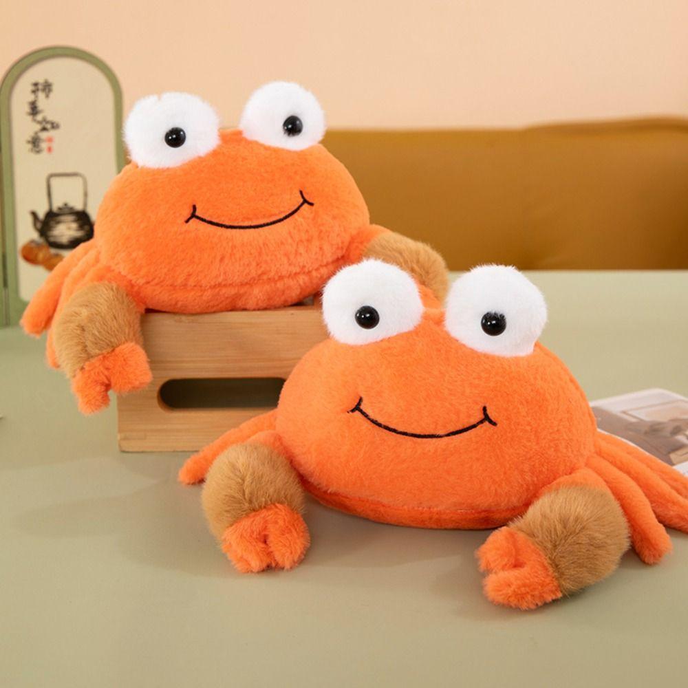 PP Cotton Animal Crab Dolls Simulation Sea Crab Plush Dolls Cute Crab Plush Toys  New Year