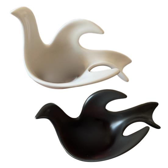 Керамическая тарелка для соуса, креативная милая тарелка для приправы в виде голубя, мультяшная тарелка для макания, тарелка для закусок, кухонные принадлежности