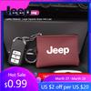 Для автомобиля Jeep Сумка-кошелек для ключей, монет, карт. Портативная маленькая сумка для Jeep Renegade Wagoneer Avenger Recon Wrangler JK Glad