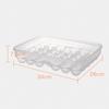34 Grid Single Layer Egg Box Basket Organizer Plastic Egg Food Container Storage Box Home Kitchen Transparent Case