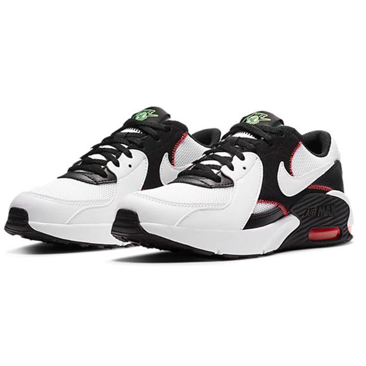 Nike Air Max Excee Модные Удобные Низкие Детские Кроссовки для Бега Детские кроссовки Белый Красный Черный CD6894-106