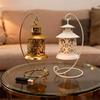 Elegant Cutout Metal Birdcage Hanging Lanterns Tealight Candle Holders With Rustproof Construction for Wedding Christmas