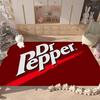 D-Dr Peppers Logo Floor Mat Rectangle Anti-slip Home Soft Badmat Front Door Indoor Outdoor Mat Welcome Doormat