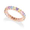 MACIER Pastel Wave Ring (Rose Gold)