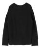 Yours Low Gauge Oversized Knit BCXU1490 Small Black Women's