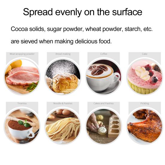 1/2/3 шт. Шейкер для сахара и разрыхлителя с крышкой, пыленепроницаемый, влагостойкий, просеиватель для муки, перца, корицы, какао-муки, пластиковый шейкер для специй для барбекю