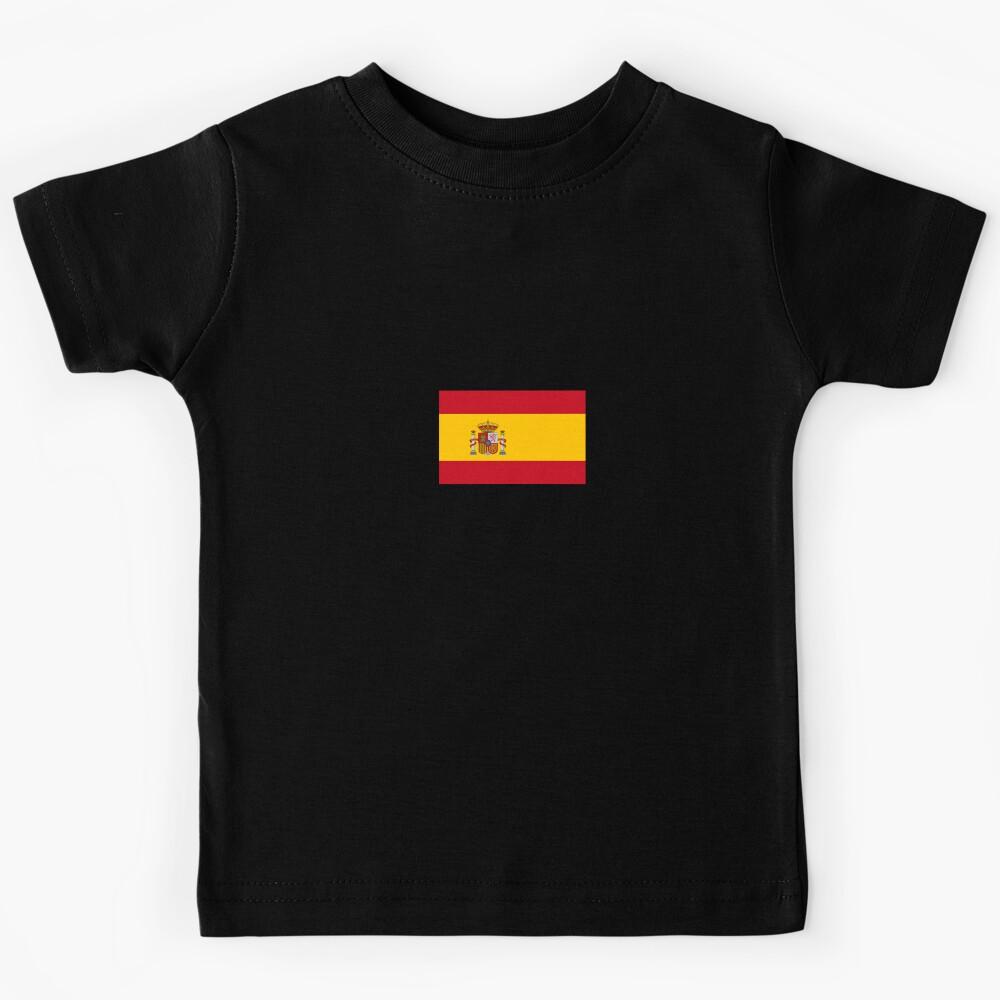 Spain Flag Kids T-Shirt
