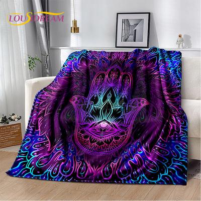 Мягкое плюшевое одеяло Nazar Evil Eye Tree of Life, фланелевое одеяло, одеяло для гостиной, спальни, кровати, дивана, чехол для пикника, детское одеяло