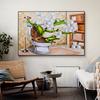 Frog Diy Diamond Painting 5d Rhinestone Picture Kit Full Round Diamond Embroidery Mosaic Home Decoration Gifts
