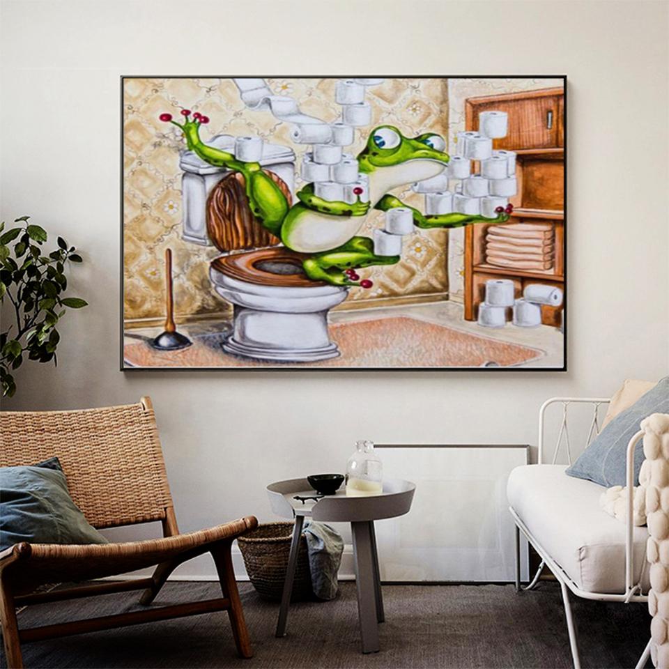 Frog Diy Diamond Painting 5d Rhinestone Picture Kit Full Round Diamond Embroidery Mosaic Home Decoration Gifts