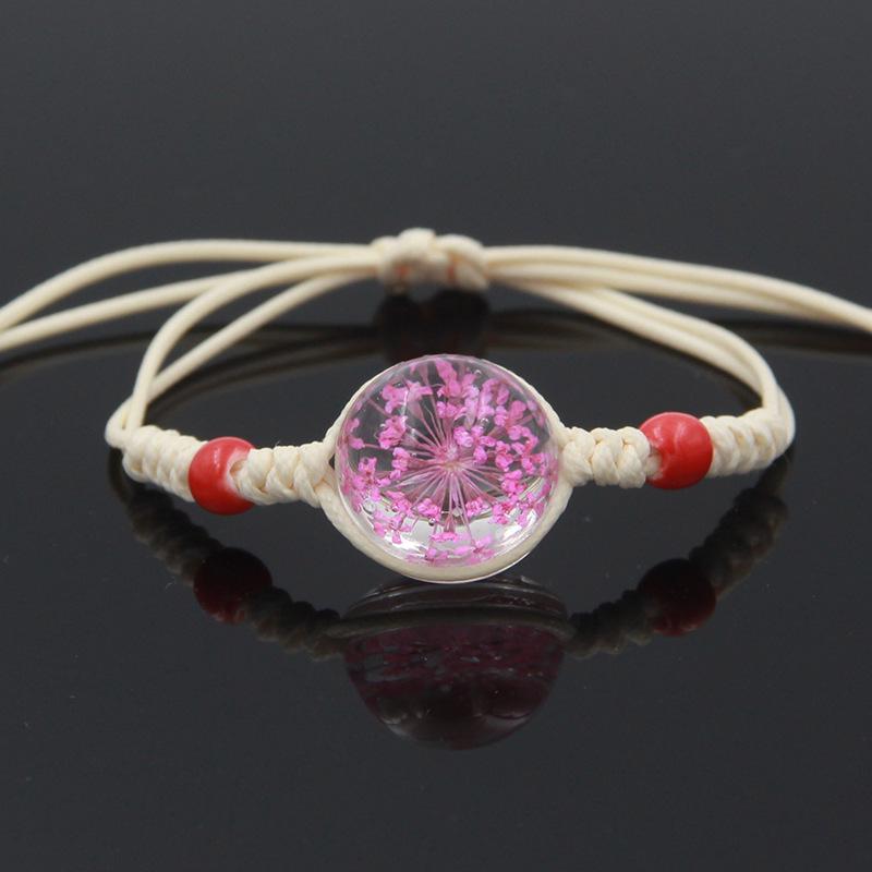 Браслет из сухоцветов «Звездное небо» для девушек, пар и студентов