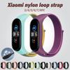 Нейлоновый ремешок для Xiaomi Mi Band 7 6 5 4 3, браслет-браслет, спортивный дышащий браслет для Miband 5, сменный ремешок Correa Band7 Band6 Band5 Band4