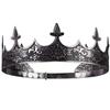 Crowns Silver For Men Antique King Crown Mens Crown For Prom King Party Decorations Royal Medieval Crown And Scepter Costume Accessories