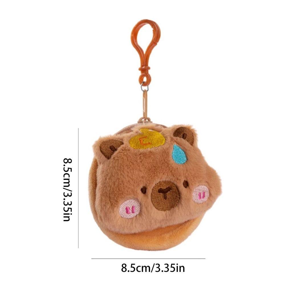 Сумка для денег Capybara Plush Кошелек Сумка-молния Capibara Наушники Чехол для улицы