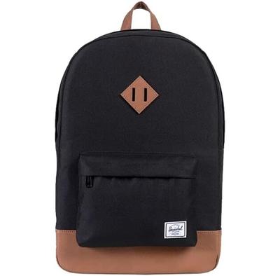 Рюкзак Herschel Heritage black/tan synthetic leather (10007-00055)
