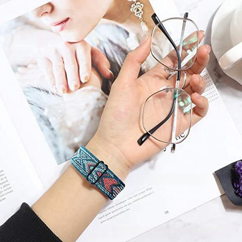 Нейлоновый плетеный ремешок для Huawei Band 9 8, сменный браслет для HuaWey Band9 Band8, дышащие ремешки в богемном стиле