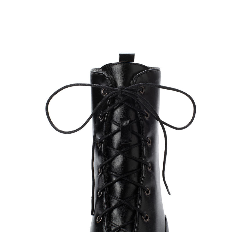 Женские короткие сапоги на высоком каблуке, осенне-зимние, удобные, универсальные, на толстом каблуке, повседневные короткие сапоги большого размера