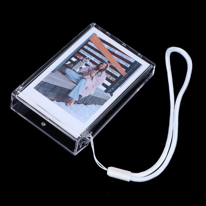 1 шт. Карманы для фотоальбома 3 дюйма Прозрачный держатель для фотокарточек для Instax Mini Альбом для хранения коллекционных именных карточек