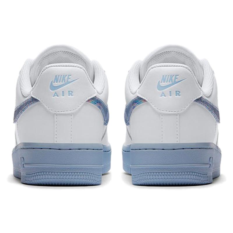 Nike Женские кроссовки Air Force 1 Low Белые/Водородно-голубые CZ0377-100