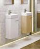 Bathroom cabinet with washbasin 50x70cm, hanging, oak craft Small
