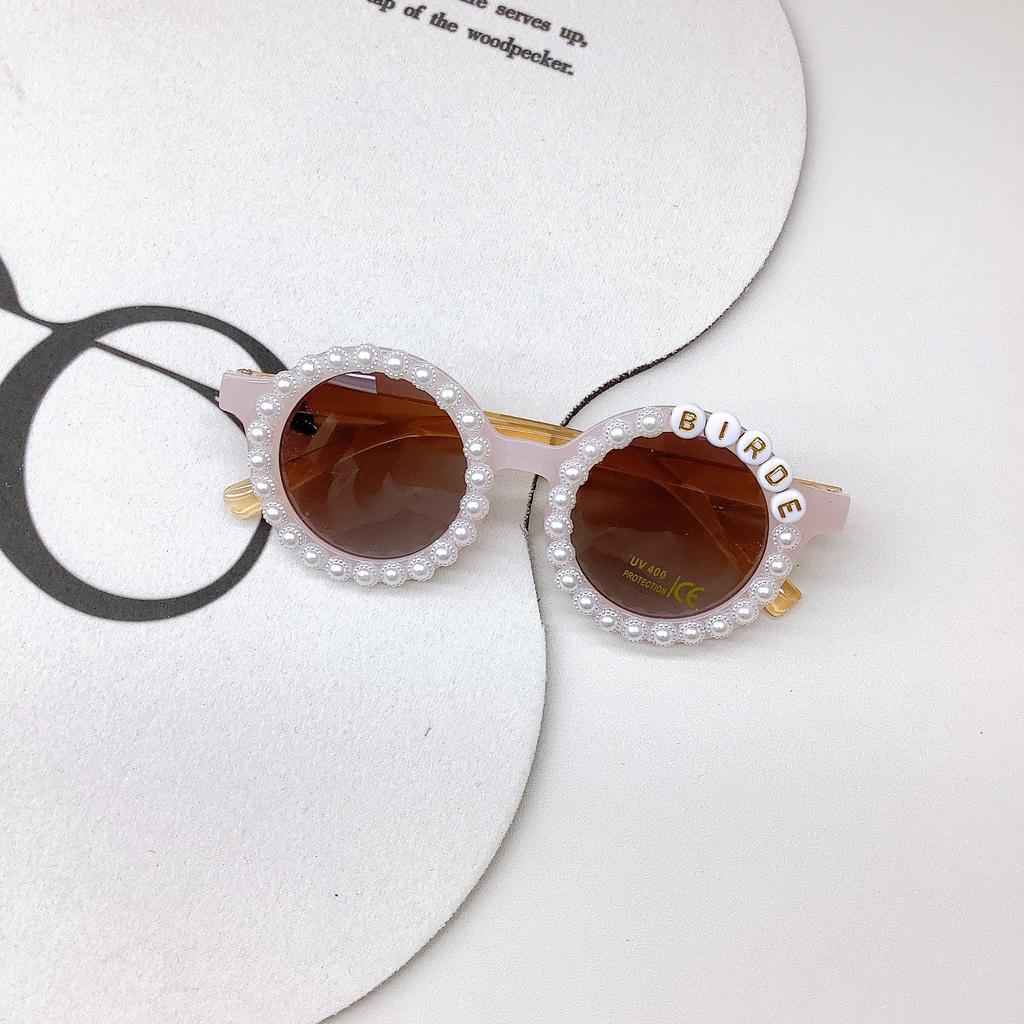 Детские солнцезащитные очки Модные трендовые детские солнцезащитные очки DIY Детские солнцезащитные очки с защитой от ультрафиолета Tide