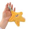 Soft Ocean Animal Plush Keychain Kawaii Fluffy Whale Keyring Bag Charm Seahorse Pendant  Home Decor