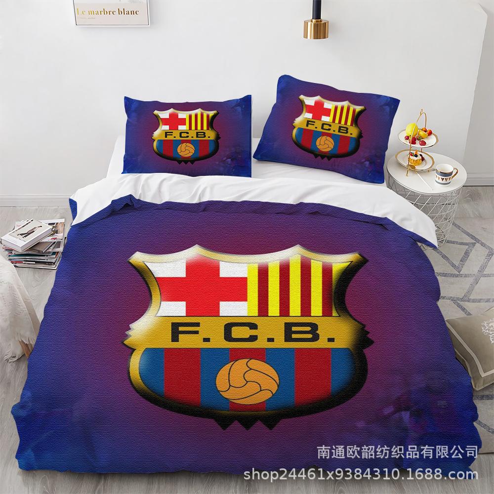 3D Цифровая Печать Футбольный Клуб Размер Набор из Трех Предметов, Набор из Четырех Предметов