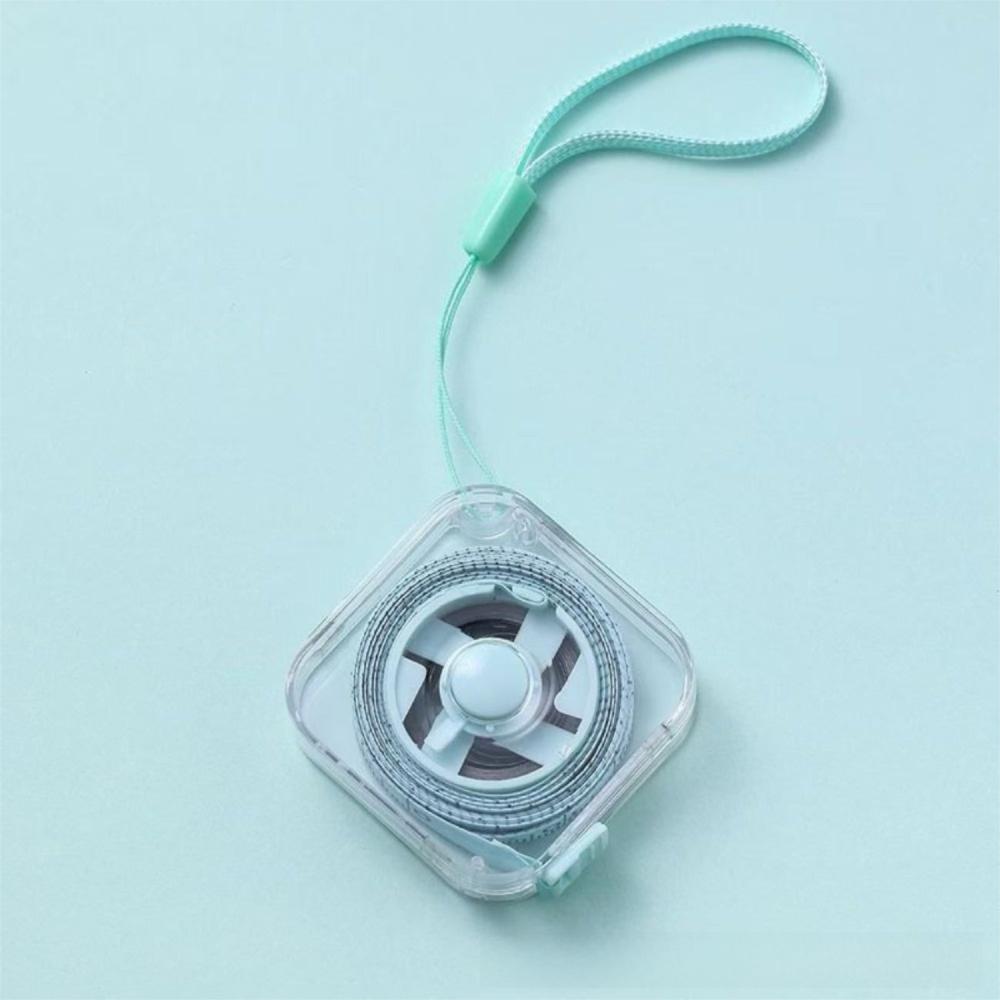 Mini Size Soft Tape Measure 2M Length Measuring Tape Portable Retractable Ruler Home Use