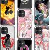 Mitsuri Kanroji Kimetsu No Yaiba Anime Soft TPU Glass Phone Case for IPhone SE 6s 7 8 Plus X Xr Xs 11 12 13 Mini Pro Max Samsung