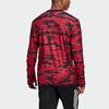 Adidas Manchester United Camouflage Football Training Sweatshirt Men Tops Red FR6031