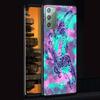 Чехол-бабочка в стиле ретро с черепом для Samsung Galaxy Note 20 Ultra 10 Lite 9 8 A53 A52 S23 S22 S21 S20 Plus, силиконовый черный чехол для телефона