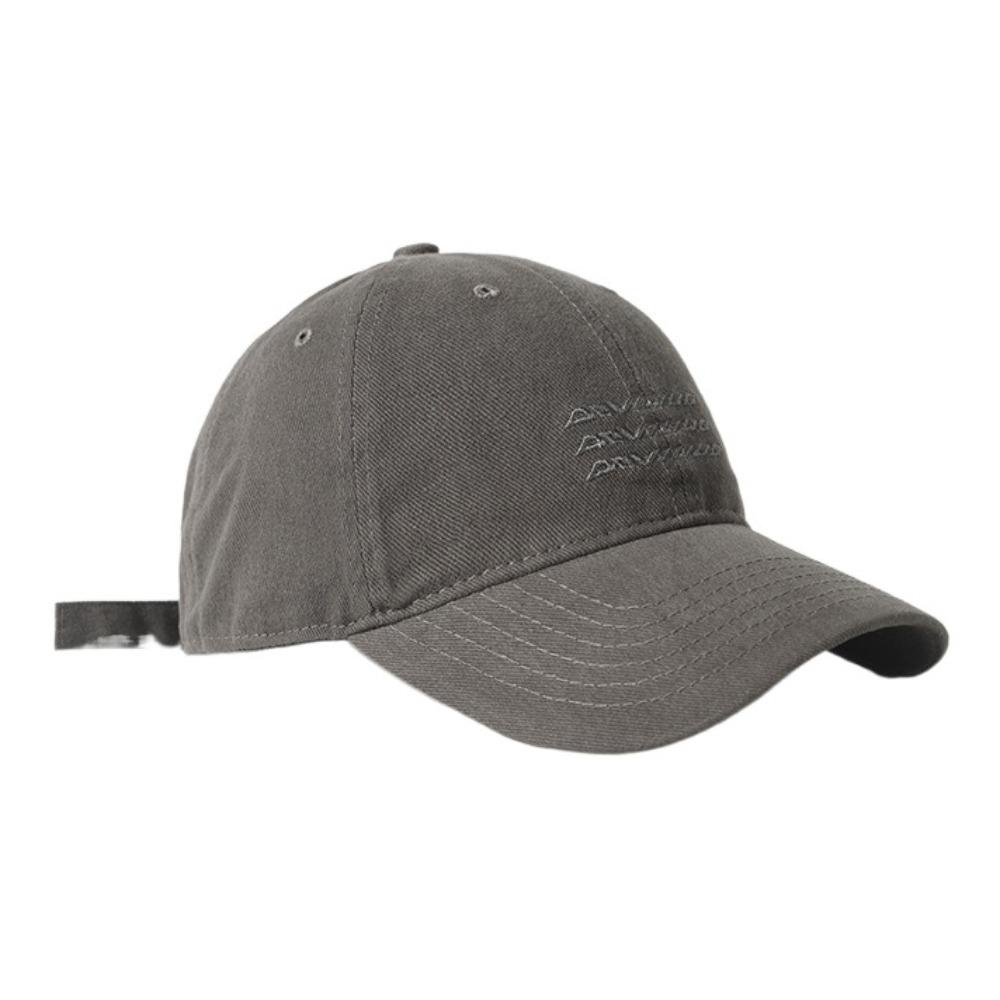 Washable Vintage Duck Tongue Cap Cotton Embroidery Baseball Cap Riding Running