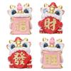 Chinese Style Cute Lion Ornament Cartoon Lucky Dancing Lion Model  Spring Festival Decor