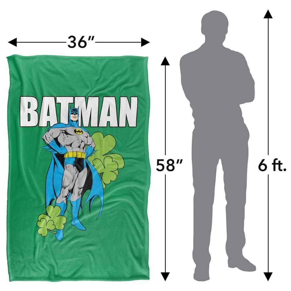Batman Shamrock Soft Touch Blanket