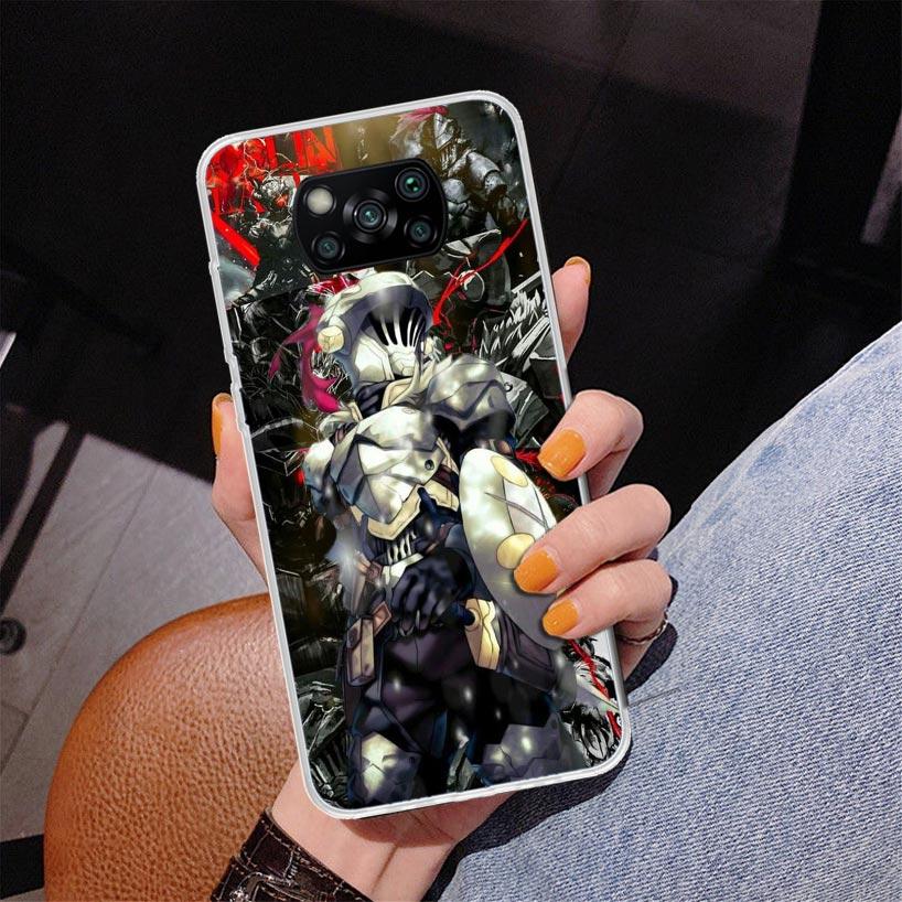 Overlord Anime Phone Case For Xiaomi Poco X7 X6 X5 Pro F7 Ultra Redmi 15C 15 13C 13 12C 12 10 10A 10C 9 9A 9C 9T Cover Poco X7 X