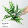 Green Plant Flower Box: Artificial Single Stem Display & Grass Partition for Office or Restaurant Decor