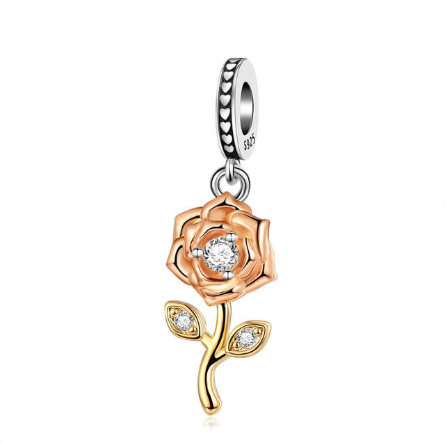 Стерлингового Серебра 925 пробы Love You Mom с двойным сердцем, висячие бусины с разрезом, подходят для оригинального модного браслета, сделай сам, для женщин, ювелирные изделия, подарок