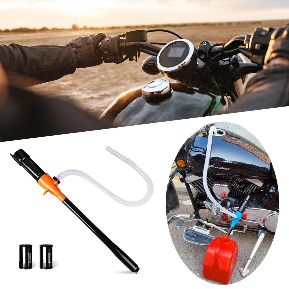 Liquid Oil Transfer Pump Water Pump Powered Electric Outdoor Car Vehicle Fuel Gas Transfer Suction Pumps Liquid Transfer Oil