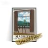 Rene Magritte Surrealist Exhibition Museum Posters Cannot Be Copied Classic Canvas Painting