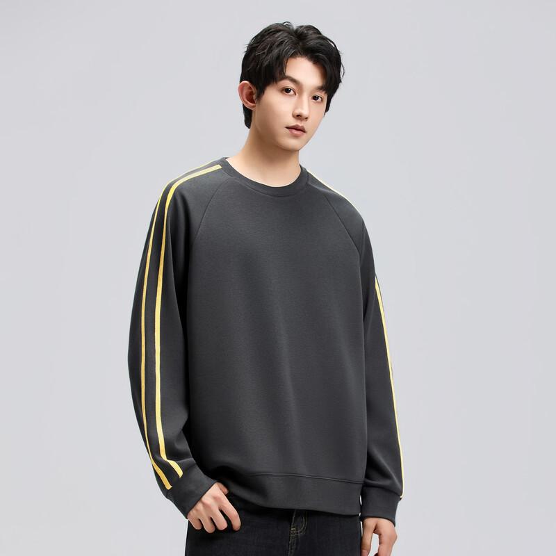 JEEP Men's 2026 Autumn American Style Heavyweight Pullover Sweatshirt